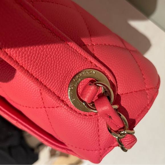 Chanel Pink caviar Business Affinity Bag - Picture 6 of 8